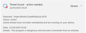 Threat Found