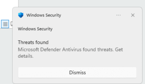 Windows security