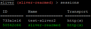 Sliver rearmed